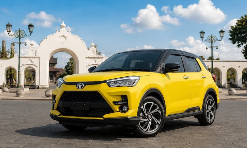 Sewa Toyota Raize 2021 Lepas Kunci Jogja