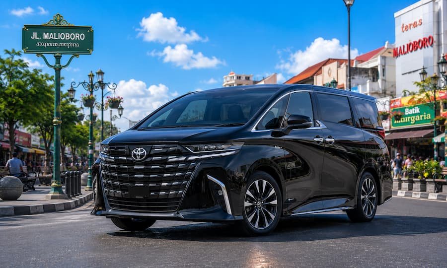 Sewa New Alphard HEV Jogja